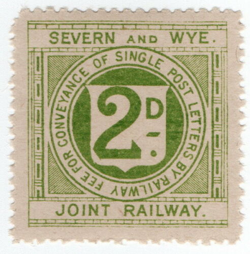 Railway Letter Stamps Severn & Wye Joint Railway 